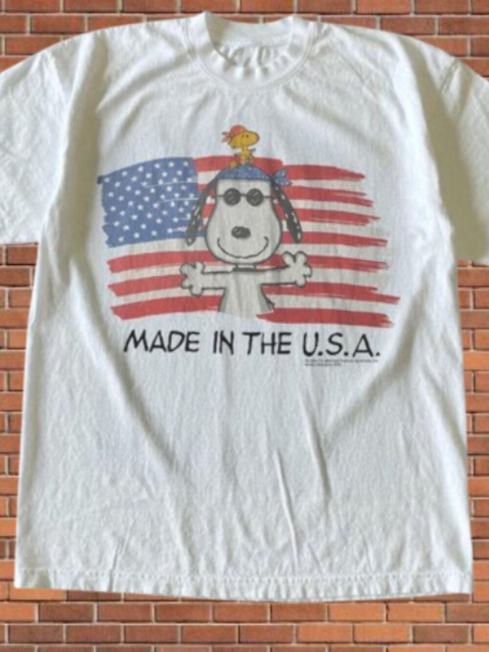 PEANUTS WOODSTOCK SNOOPY T SHIRT